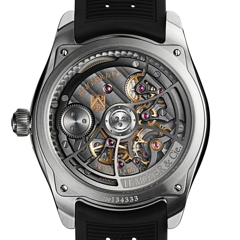 H.Moser ＆ Cie. PIONEER CENTRE SECONDS COSMIC GREEN <br>H.モーザー パイオニア・センターセコンド コズミックグリーン <br>3201-1201