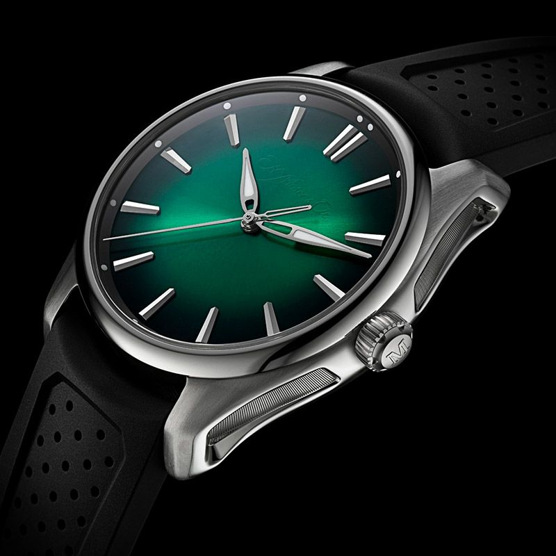 H.Moser ＆ Cie. PIONEER CENTRE SECONDS COSMIC GREEN <br>H.モーザー パイオニア・センターセコンド コズミックグリーン <br>3201-1201