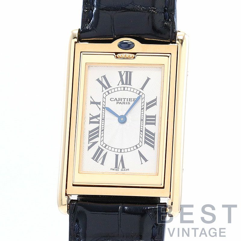 【中古】CARTIER TANK BASCULANTE LARGE MODEL CPCP <br>カルティエ タンク バスキュラント LM CPCP <br>W1531951