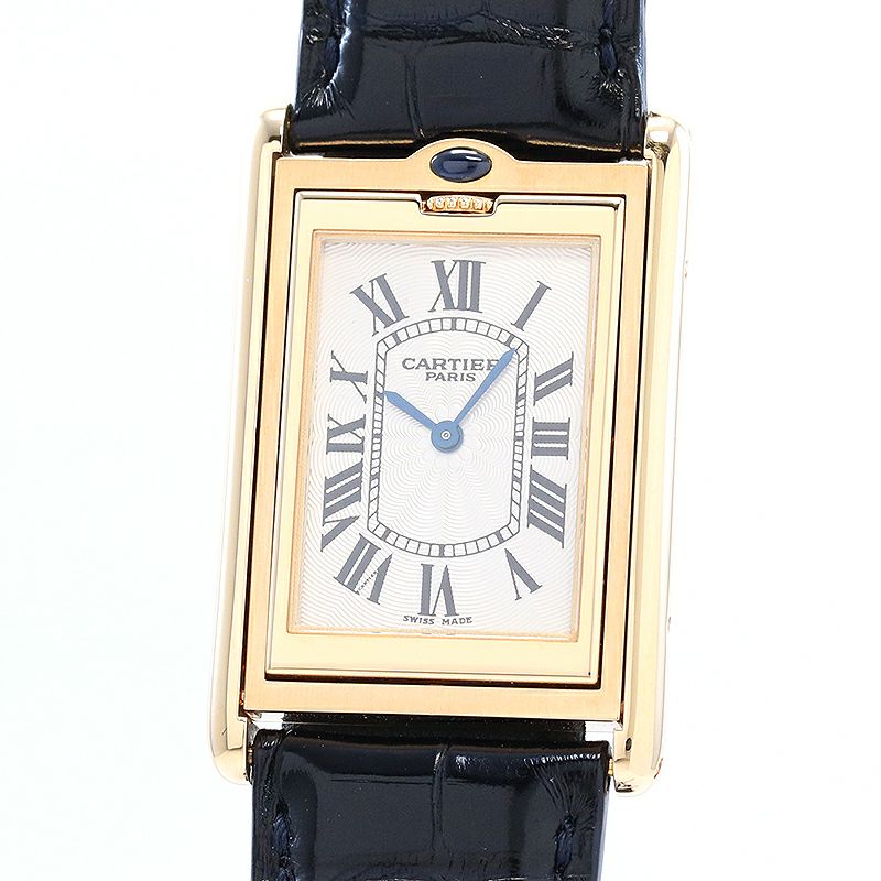 【中古】CARTIER TANK BASCULANTE LARGE MODEL CPCP <br>カルティエ タンク バスキュラント LM CPCP <br>W1531951