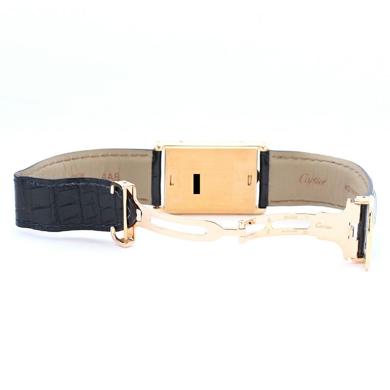 【中古】CARTIER TANK BASCULANTE LARGE MODEL CPCP <br>カルティエ タンク バスキュラント LM CPCP <br>W1531951