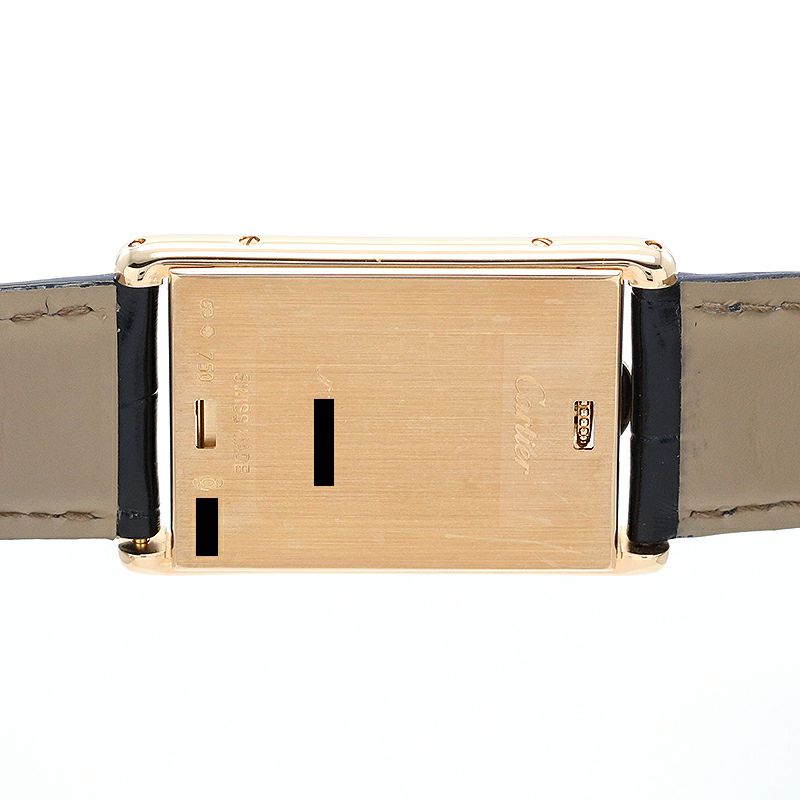 【中古】CARTIER TANK BASCULANTE LARGE MODEL CPCP <br>カルティエ タンク バスキュラント LM CPCP <br>W1531951