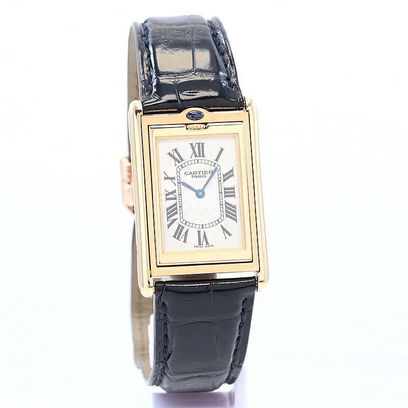 【中古】CARTIER TANK BASCULANTE LARGE MODEL CPCP <br>カルティエ タンク バスキュラント LM CPCP <br>W1531951