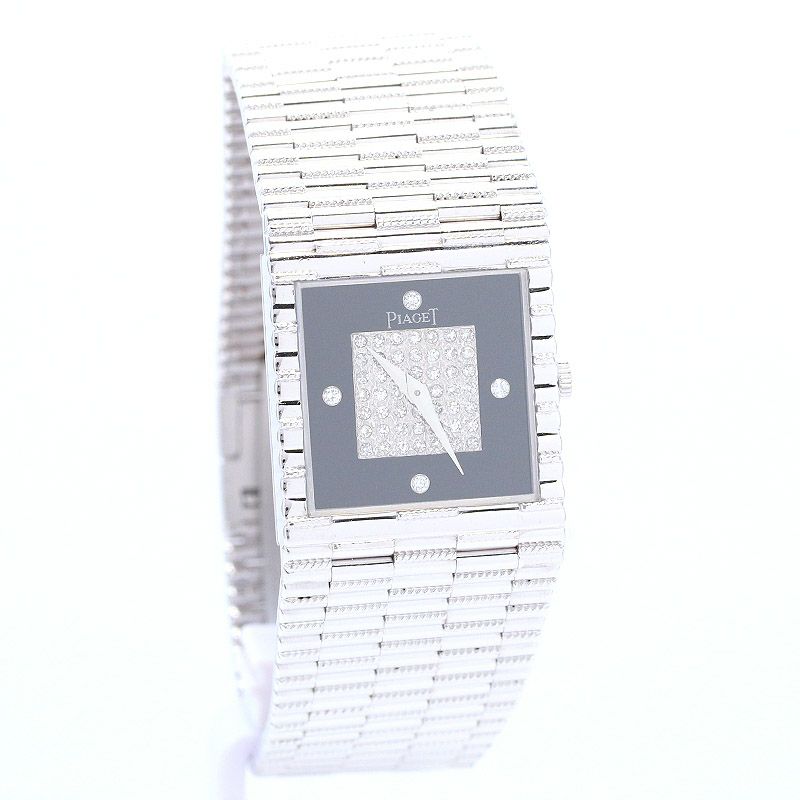 中古】PIAGET TRADITION ONYX & PAVE DIAMONDS DIAL ピアジェ 