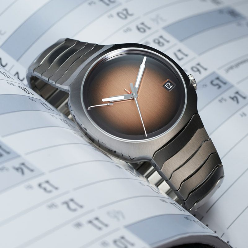 H.Moser ＆ Cie. STREAMLINER PERPETUAL CALENDAR <br>H.モーザー ストリームライナー・パーペチュアルカレンダー <br>6812-1201