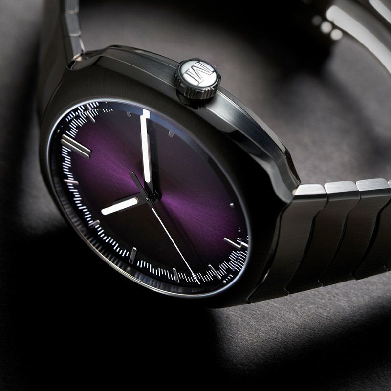H.Moser ＆ Cie. STREAMLINER CENTRE SECONDS PURPLE HAZE <br>H.モーザー ストリームライナー・センターセコンド パープルヘイズ <br>6201-1201