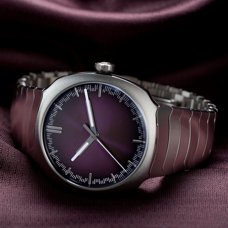 H.Moser ＆ Cie. STREAMLINER CENTRE SECONDS PURPLE HAZE <br>H.モーザー ストリームライナー・センターセコンド パープルヘイズ <br>6201-1201