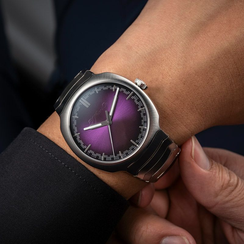H.Moser ＆ Cie. STREAMLINER CENTRE SECONDS PURPLE HAZE <br>H.モーザー ストリームライナー・センターセコンド パープルヘイズ <br>6201-1201