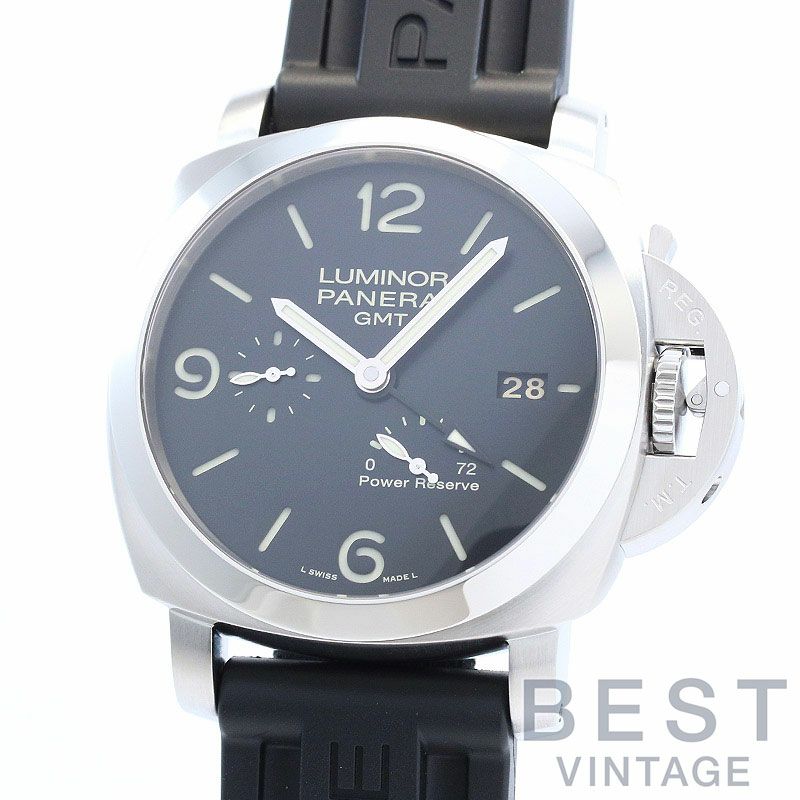 中古】OFFICINE PANERAI LUMINOR 1950 3DAYS GMT POWER RESERVE  
