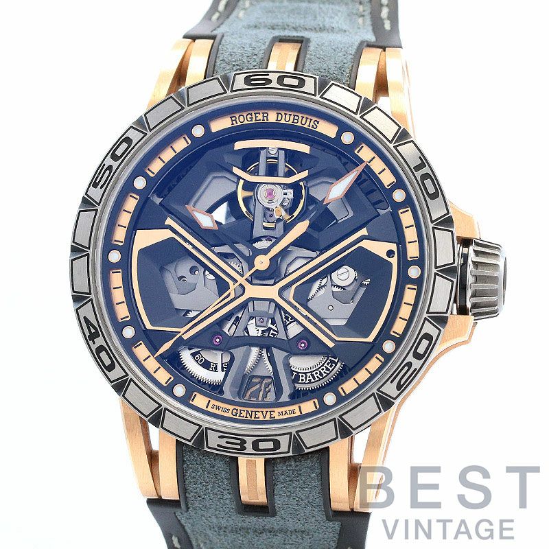 【中古】ROGER DUBUIS <br>EXCALIBUR SPIDER MONOBALANCIER HURACAN <br>ロジェ・デュブイ <br>エクスカリバー スパイダー モノバランシエ ウラカン <br>RDDBEX0750 (90370)