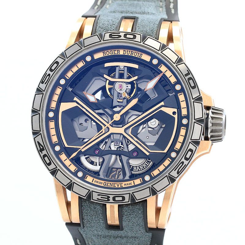 【中古】ROGER DUBUIS <br>EXCALIBUR SPIDER MONOBALANCIER HURACAN <br>ロジェ・デュブイ <br>エクスカリバー スパイダー モノバランシエ ウラカン <br>RDDBEX0750 (90370)