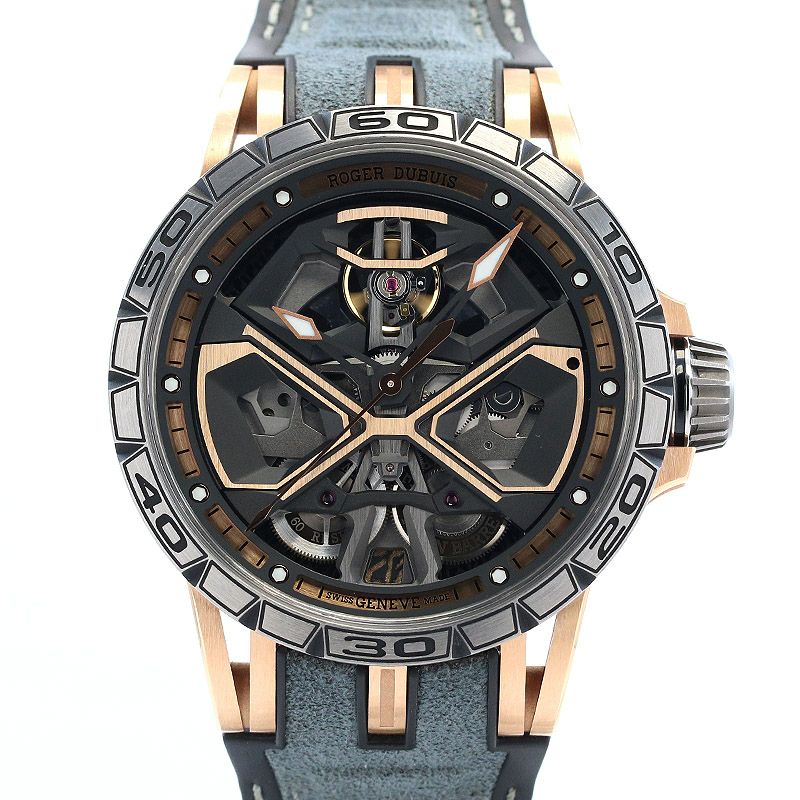 【中古】ROGER DUBUIS <br>EXCALIBUR SPIDER MONOBALANCIER HURACAN <br>ロジェ・デュブイ <br>エクスカリバー スパイダー モノバランシエ ウラカン <br>RDDBEX0750 (90370)