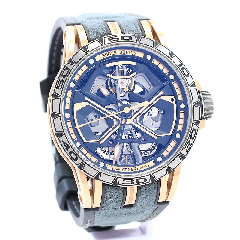 【中古】ROGER DUBUIS <br>EXCALIBUR SPIDER MONOBALANCIER HURACAN <br>ロジェ・デュブイ <br>エクスカリバー スパイダー モノバランシエ ウラカン <br>RDDBEX0750 (90370)