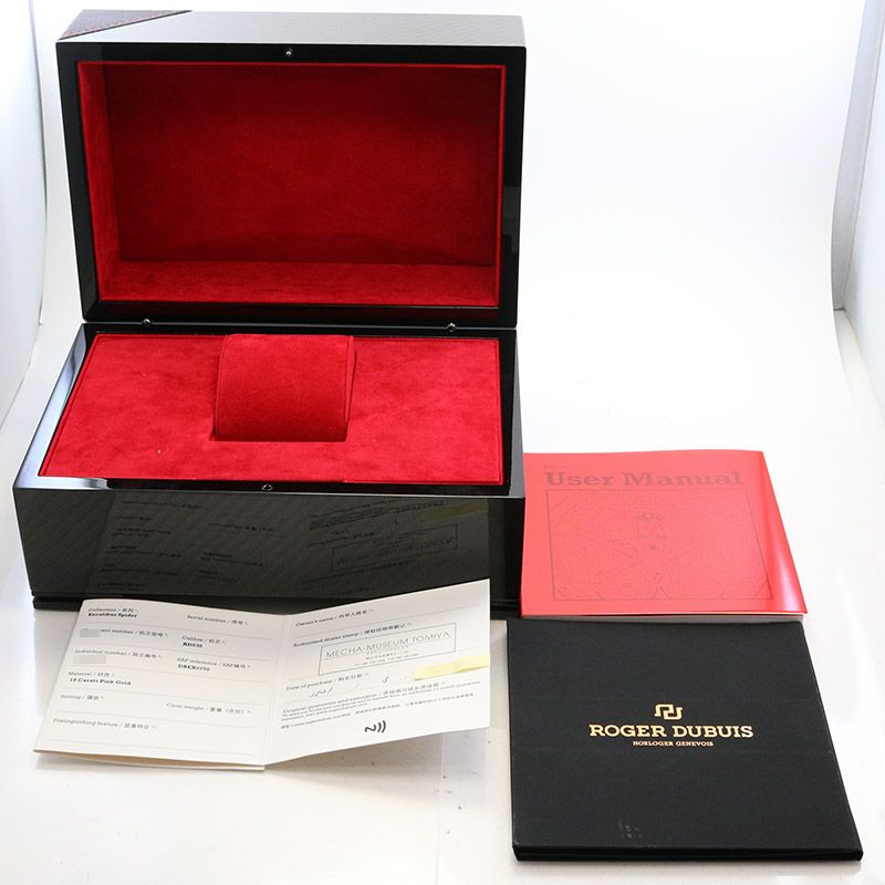 【中古】ROGER DUBUIS <br>EXCALIBUR SPIDER MONOBALANCIER HURACAN <br>ロジェ・デュブイ <br>エクスカリバー スパイダー モノバランシエ ウラカン <br>RDDBEX0750 (90370)