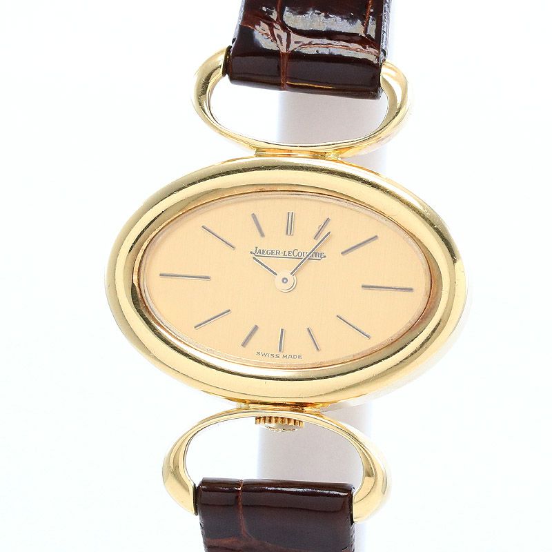 【中古】JAEGER-LECOULTRE VINTAGE OVAL WATCH <br>ジャガー・ルクルト ヴィンテージ オーバル ウォッチ <br>6112.21