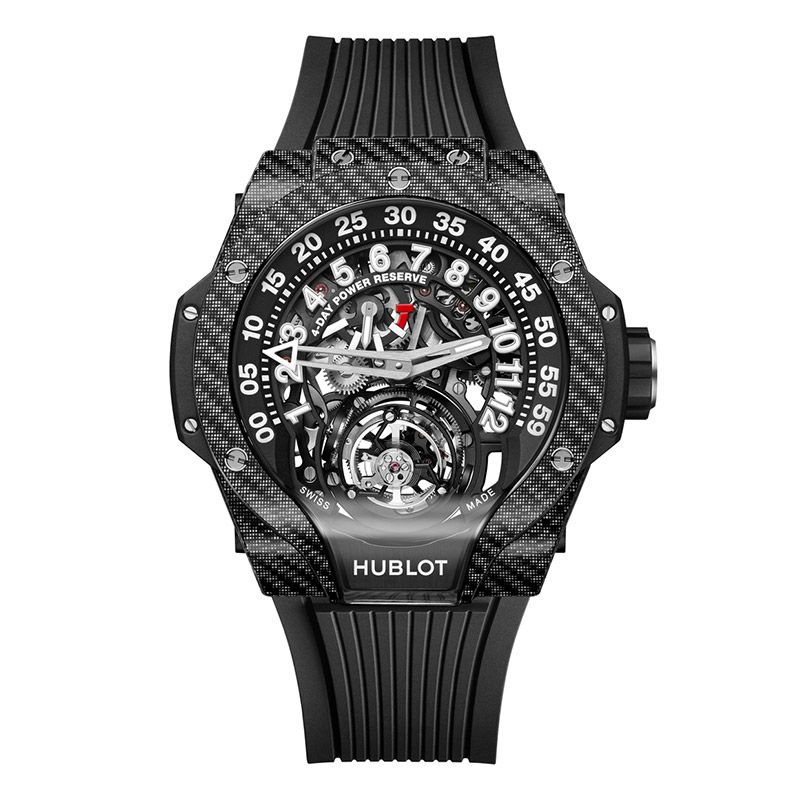 HUBLOT MP-13 TOURBILLON BI-AXIS RETROGRADE BLACK CARBON ウブロ MP-13 トゥールビヨン バイ-アクシス レトログラード ブラックカーボン 913.YT.1170.RX