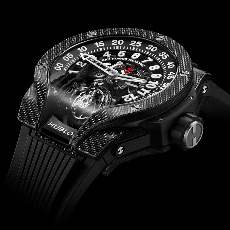 HUBLOT MP-13 TOURBILLON BI-AXIS RETROGRADE BLACK CARBON ウブロ MP-13 トゥールビヨン バイ-アクシス レトログラード ブラックカーボン 913.YT.1170.RX