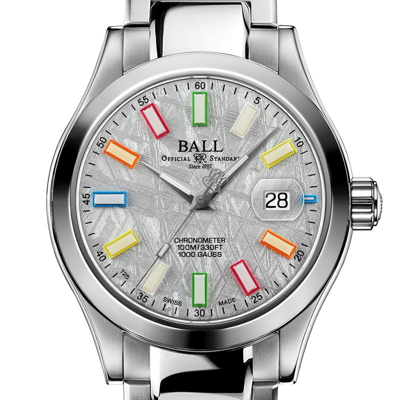 BALL WATCH Engineer III Marvelight Chronometer 40 Meteorite
