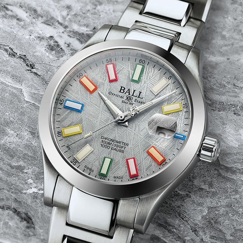 BALL WATCH Engineer III Marvelight Chronometer 40 Meteorite ボール ウォッチ エンジニア III マーベライト クロノメーター 40 メテオライト NM9026C-S46CJ-MSLR