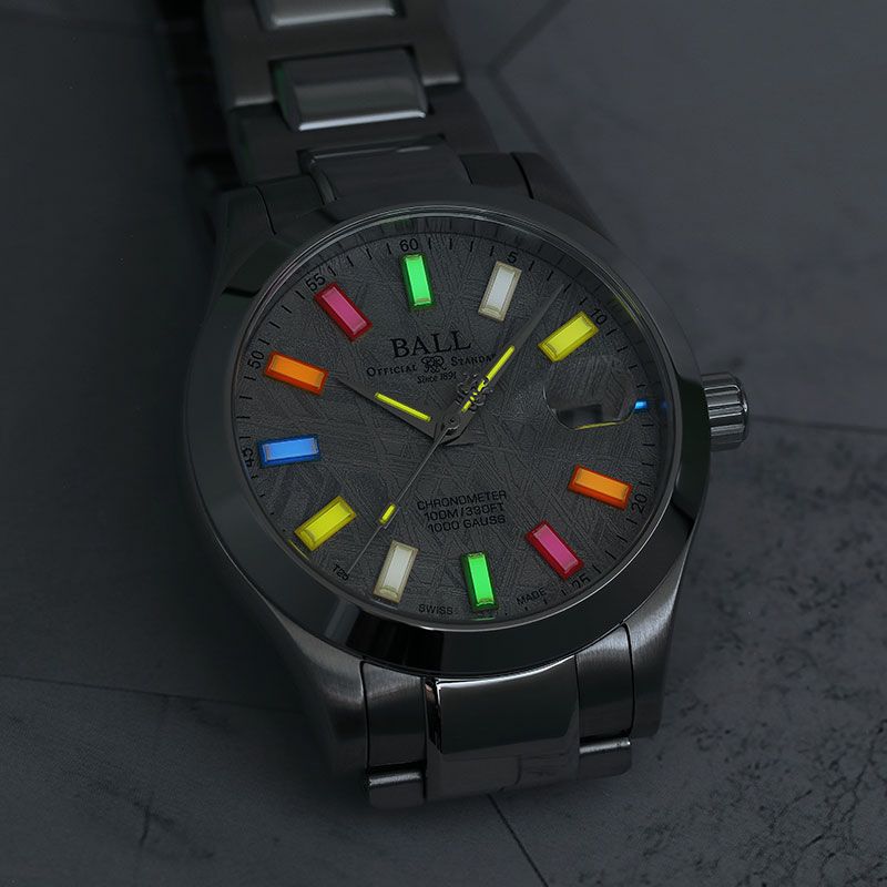 BALL WATCH Engineer III Marvelight Chronometer 40 Meteorite ボール ウォッチ エンジニア III マーベライト クロノメーター 40 メテオライト NM9026C-S46CJ-MSLR