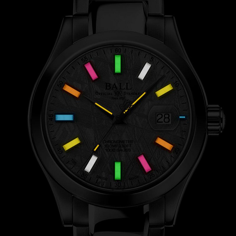 BALL WATCH Engineer III Marvelight Chronometer 40 Meteorite ボール ウォッチ エンジニア III マーベライト クロノメーター 40 メテオライト NM9026C-S46CJ-MSLR