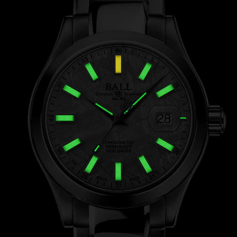 BALL WATCH Engineer III Marvelight Chronometer 40 Meteorite ボール ウォッチ エンジニア III マーベライト クロノメーター 40 メテオライト NM9026C-S46CJ-MSL