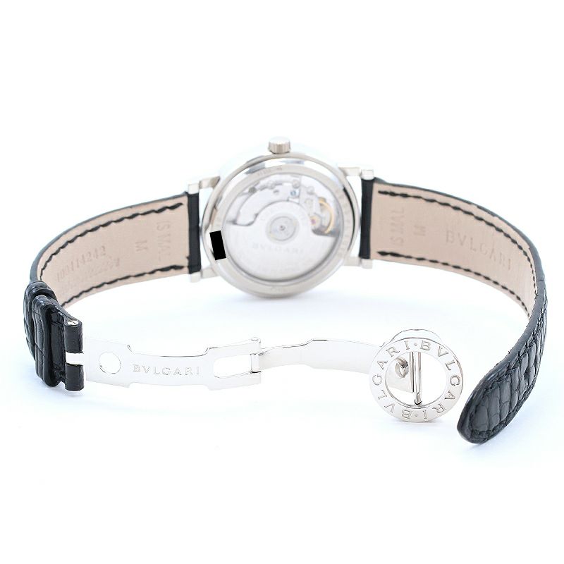 品良く着こなすため BVLGARI BVLGARI 中古】BVLGARI PLATINUM ブルガリ AUTOMATIC アナログ（自動巻き）