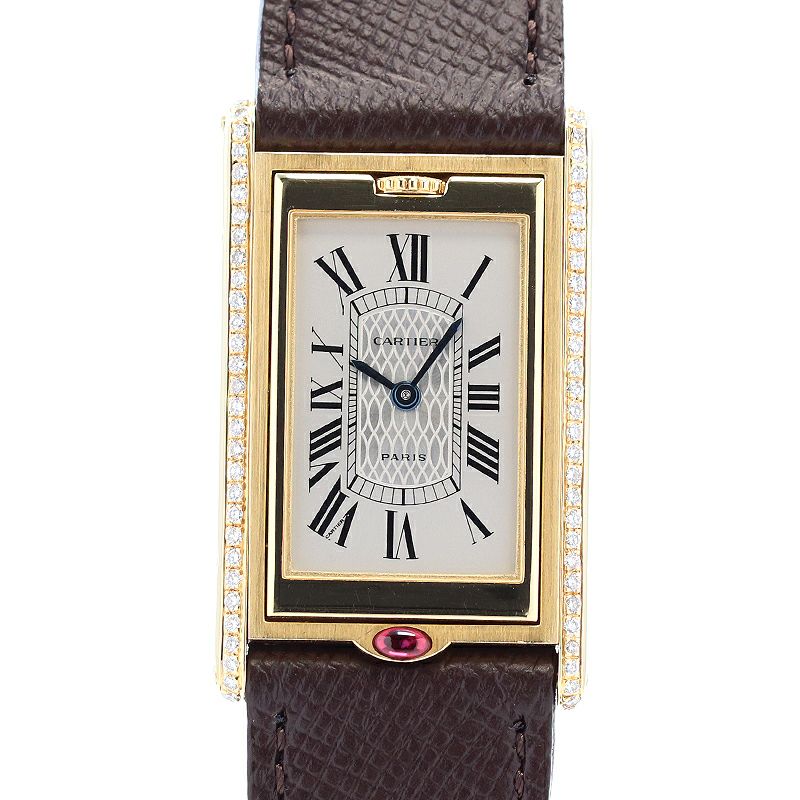 【中古】CARTIER TANK BASCULANTE 150TH ANNIVERSARY LIMITED EDITION カルティエ タンク バスキュラント 150周年記念限定 WA201651