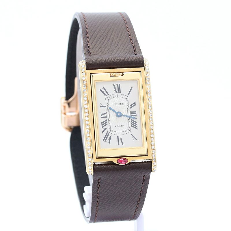 【中古】CARTIER TANK BASCULANTE 150TH ANNIVERSARY LIMITED EDITION カルティエ タンク バスキュラント 150周年記念限定 WA201651