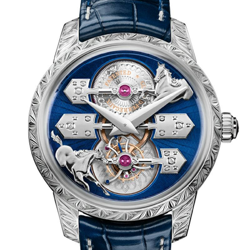 GIRARD-PERREGAUX LA ESMERALDA TOURBILLON ”A SECRET” ETERNITY EDITION ジラール・ペルゴ ラ・エスメラルダ トゥールビヨン ”シークレット” エタニティ エディション 99274-53-3198-5CC