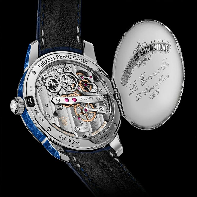 GIRARD-PERREGAUX LA ESMERALDA TOURBILLON ”A SECRET” ETERNITY EDITION ジラール・ペルゴ ラ・エスメラルダ トゥールビヨン ”シークレット” エタニティ エディション 99274-53-3198-5CC