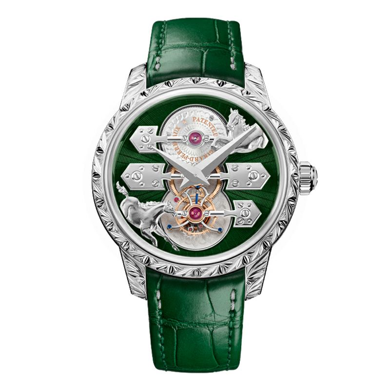 GIRARD-PERREGAUX LA ESMERALDA TOURBILLON ”A SECRET” ETERNITY EDITION ジラール・ペルゴ ラ・エスメラルダ トゥールビヨン ”シークレット” エタニティ エディション 99274-53-3303-5CC
