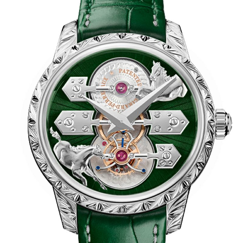 GIRARD-PERREGAUX LA ESMERALDA TOURBILLON ”A SECRET” ETERNITY EDITION ジラール・ペルゴ ラ・エスメラルダ トゥールビヨン ”シークレット” エタニティ エディション 99274-53-3303-5CC