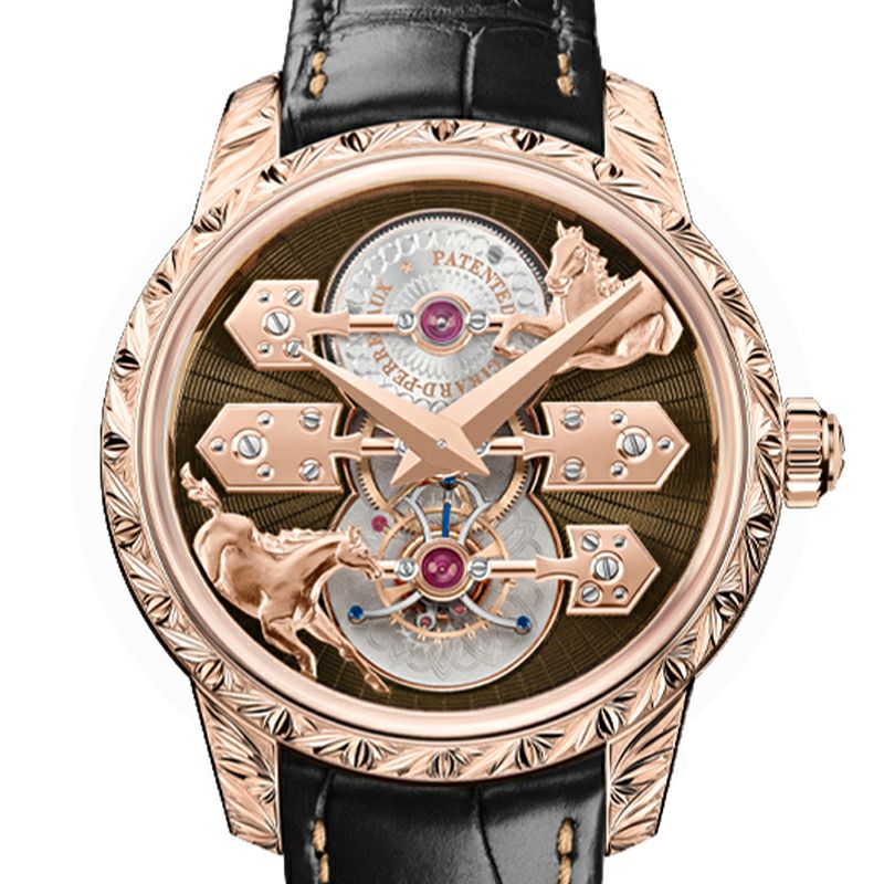 GIRARD-PERREGAUX LA ESMERALDA TOURBILLON ”A SECRET” ETERNITY EDITION ジラール・ペルゴ ラ・エスメラルダ トゥールビヨン ”シークレット” エタニティ エディション 99274-52-3352-5CC