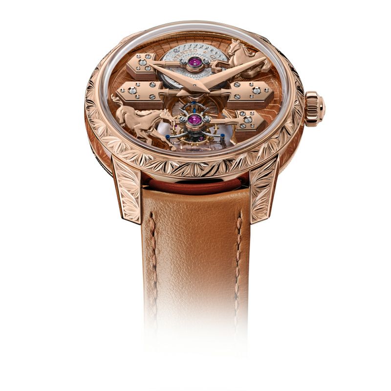 GIRARD-PERREGAUX LA ESMERALDA TOURBILLON ”A SECRET” ETERNITY EDITION ジラール・ペルゴ ラ・エスメラルダ トゥールビヨン ”シークレット” エタニティ エディション 99274-52-3423-5CC
