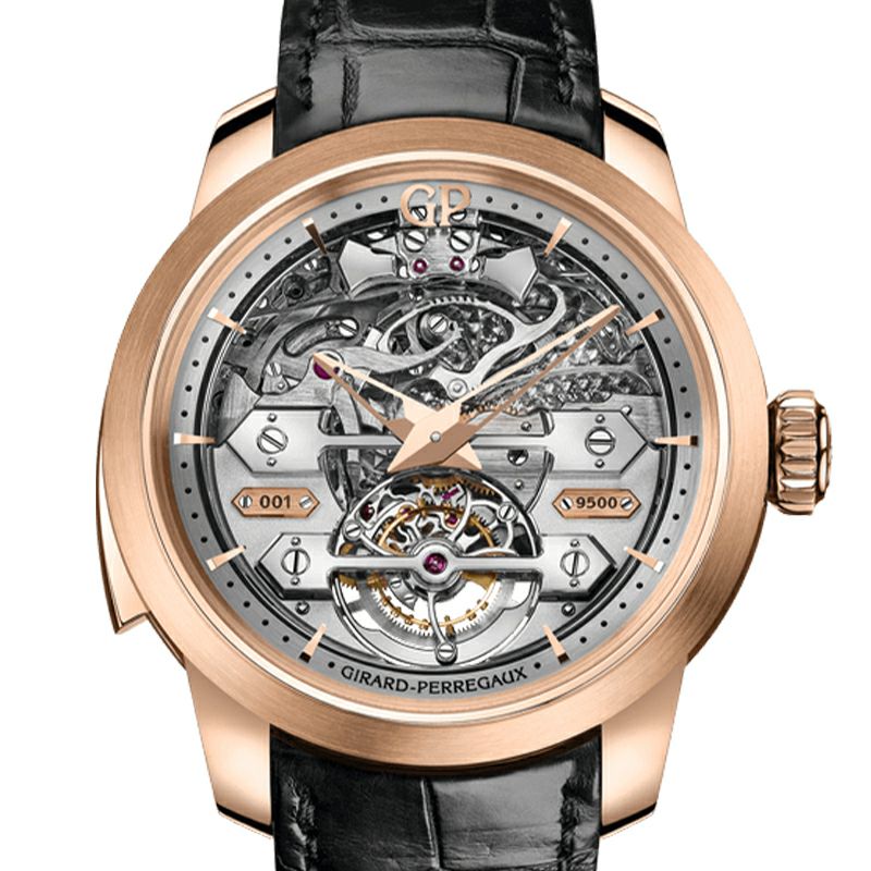 GIRARD-PERREGAUX MINUTE REPEATER TOURBILLON WITH BRIDGES ジラール・ペルゴ ミニッツリピーター トゥールビヨン ブリッジ 99820-52-001-BA6A