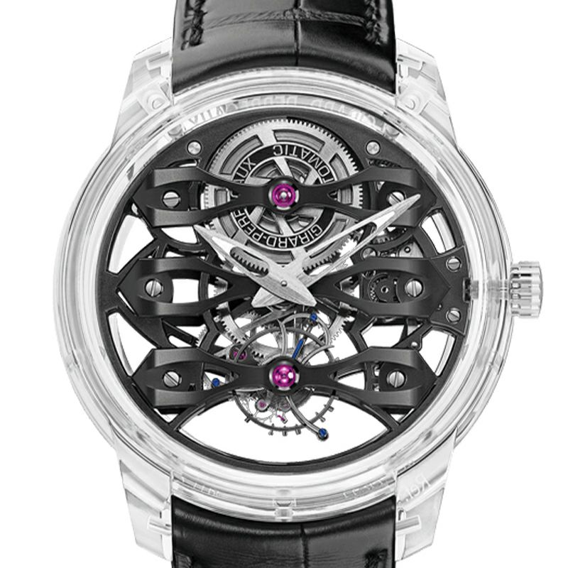 GIRARD-PERREGAUX QUASAR TOURBILLON WITH THREE BRIDGES ジラール・ペルゴ クエーサー トゥールビヨン スリーブリッジ 99830-52-001-BA6A