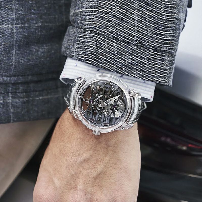 GIRARD-PERREGAUX QUASAR TOURBILLON WITH THREE BRIDGES ジラール・ペルゴ クエーサー トゥールビヨン スリーブリッジ 99830-52-001-BA6A