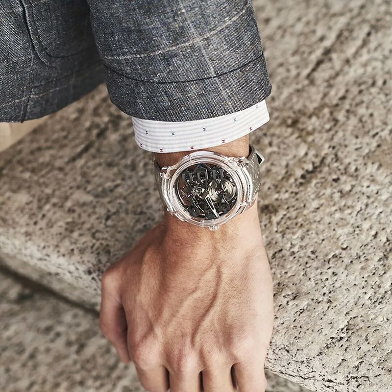 GIRARD-PERREGAUX QUASAR TOURBILLON WITH THREE BRIDGES ジラール・ペルゴ クエーサー トゥールビヨン スリーブリッジ 99830-52-001-BA6A