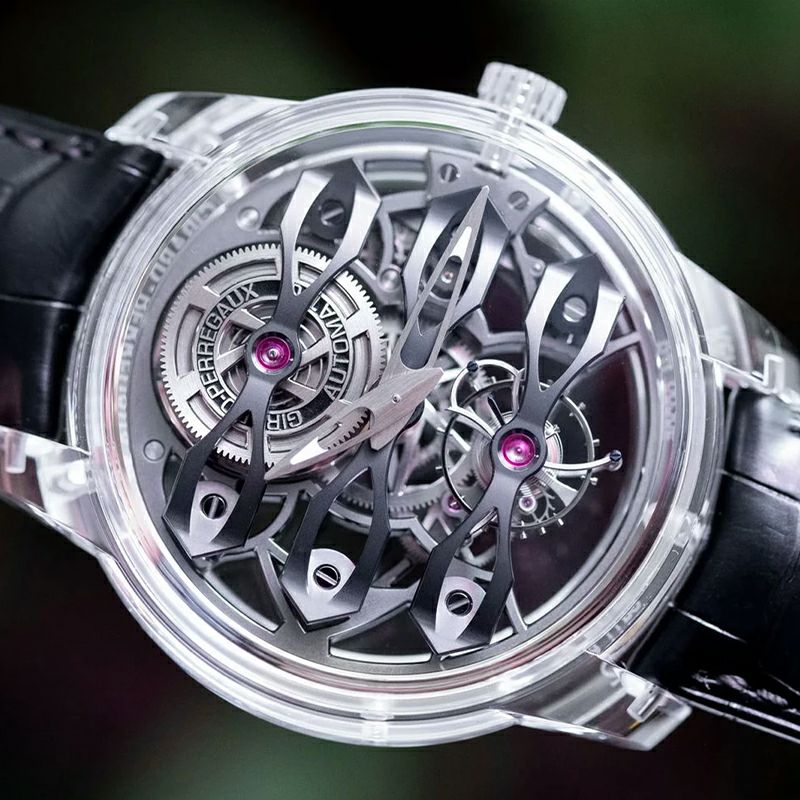 GIRARD-PERREGAUX QUASAR TOURBILLON WITH THREE BRIDGES ジラール・ペルゴ クエーサー トゥールビヨン スリーブリッジ 99830-52-001-BA6A