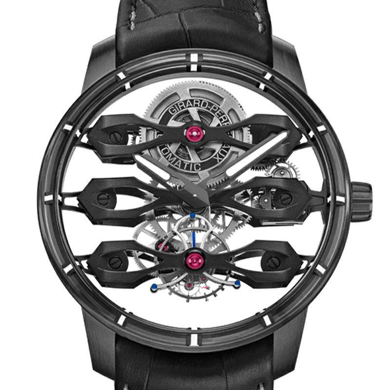GIRARD-PERREGAUX TOURBILLON WITH THREE FLYING BRIDGES ASTON MARTIN EDITION ジラール・ペルゴ トゥールビヨン スリー・フライング ブリッジ アストンマーティン エディション 99296-21-001-BA6A