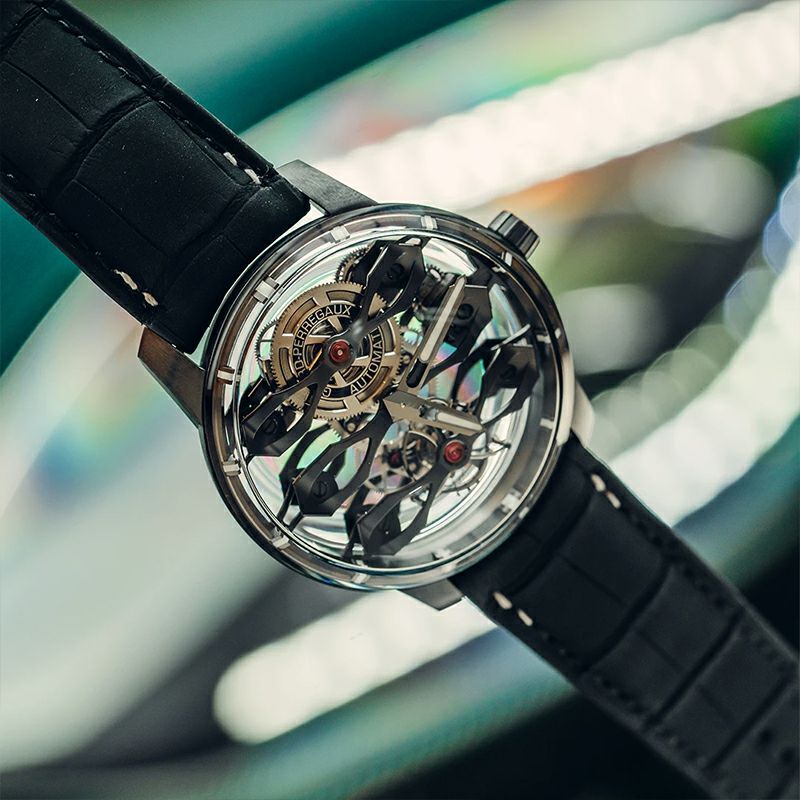 GIRARD-PERREGAUX TOURBILLON WITH THREE FLYING BRIDGES ASTON MARTIN EDITION ジラール・ペルゴ トゥールビヨン スリー・フライング ブリッジ アストンマーティン エディション 99296-21-001-BA6A