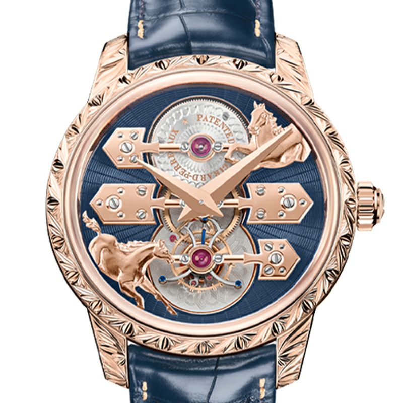 GIRARD-PERREGAUX LA ESMERALDA TOURBILLON "A SECRET" ETERNITY EDITION ジラール・ペルゴ ラ・エスメラルダ トゥールビヨン ”シークレット” エタニティ エディション 99274-52-000-BA6A