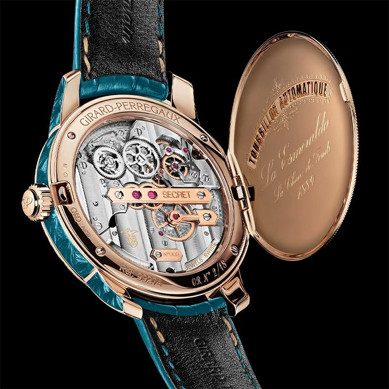 GIRARD-PERREGAUX LA ESMERALDA TOURBILLON ”A SECRET” ETERNITY EDITION ジラール・ペルゴ ラ・エスメラルダ トゥールビヨン ”シークレット” エタニティ エディション 99274-52-3131-5CC