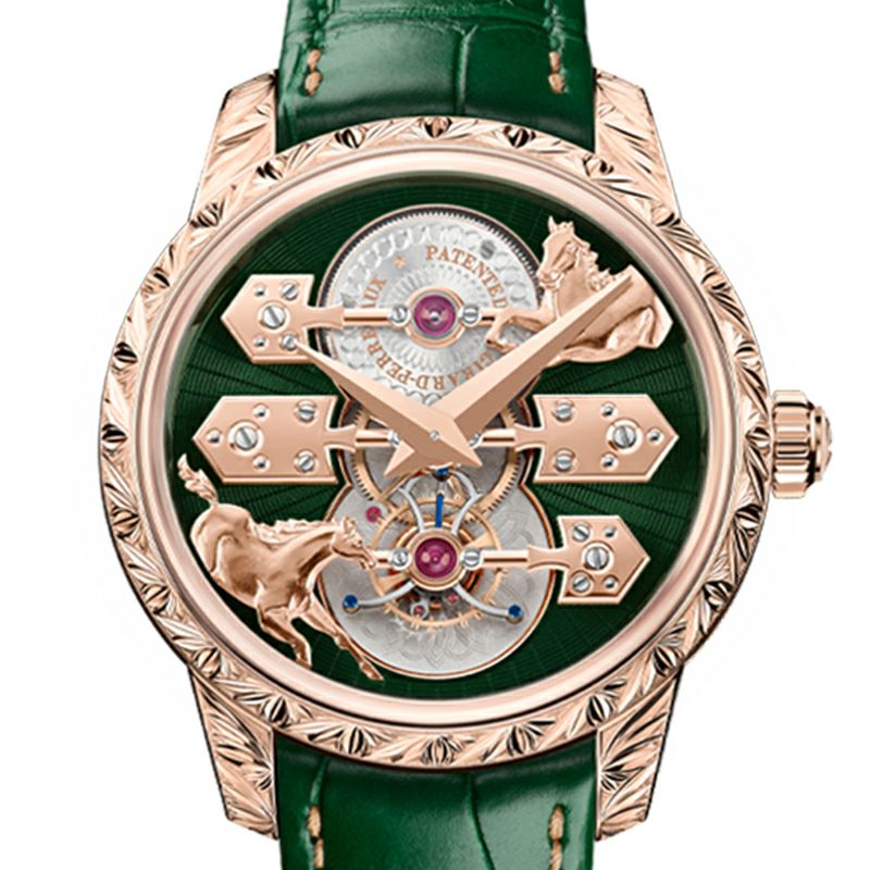 GIRARD-PERREGAUX LA ESMERALDA TOURBILLON ”A SECRET” ETERNITY EDITION ジラール・ペルゴ ラ・エスメラルダ トゥールビヨン ”シークレット” エタニティ エディション 99274-52-3162-5CC
