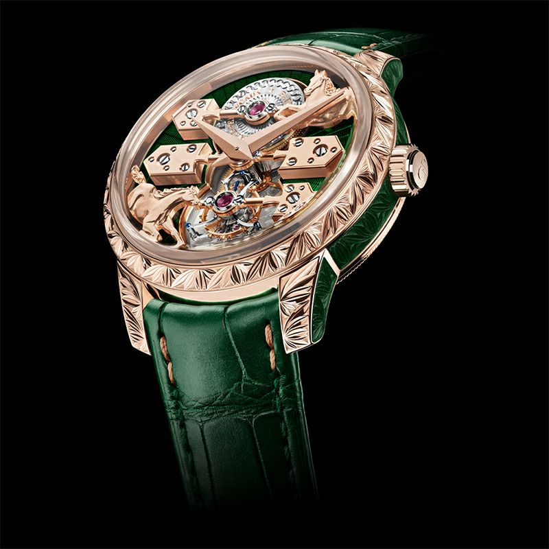 GIRARD-PERREGAUX LA ESMERALDA TOURBILLON ”A SECRET” ETERNITY EDITION ジラール・ペルゴ ラ・エスメラルダ トゥールビヨン ”シークレット” エタニティ エディション 99274-52-3162-5CC