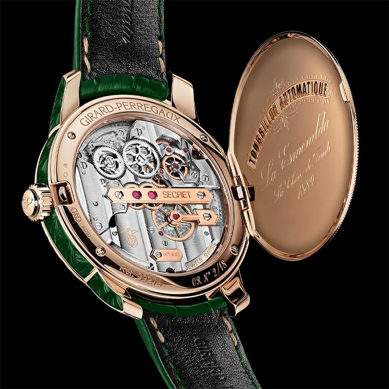 GIRARD-PERREGAUX LA ESMERALDA TOURBILLON ”A SECRET” ETERNITY EDITION ジラール・ペルゴ ラ・エスメラルダ トゥールビヨン ”シークレット” エタニティ エディション 99274-52-3162-5CC