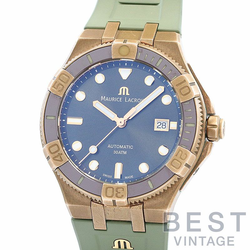 【中古】MAURICE LACROIX AIKON VENTURER モーリス・ラクロア アイコン ベンチュラー AI6058-BRZ01-630-1