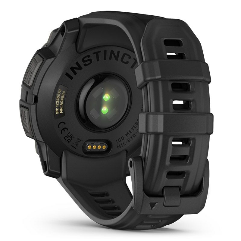 GARMIN Instinct 3 AMOLED 45mm Black ガーミン インスティンクト 3 アモレッド 45mm ブラック 010-02936-30