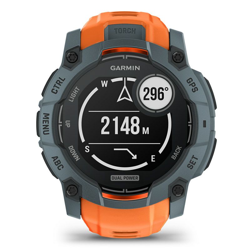 GARMIN Instinct 3 Dual Power 50mm Twilight / Solstice ガーミン インスティンクト 3 デュアルパワー 50mm トワイライト / ソルスティス 010-02935-31